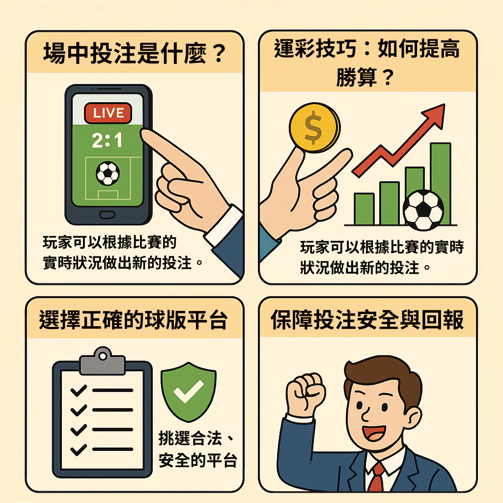 場中投注怎麼玩？最實用的球版投注技巧教學！
