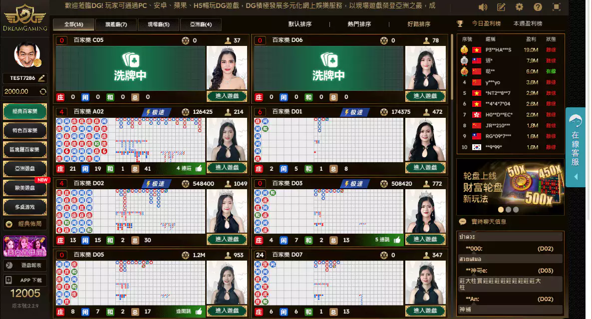 DG百家樂-線上賭博app
